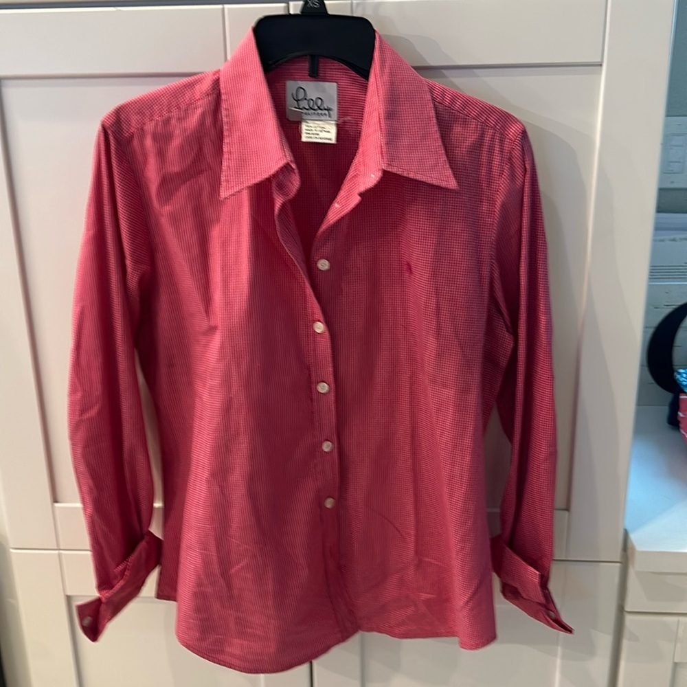 Vintage Lilly Pulitzer cotton button down shirt